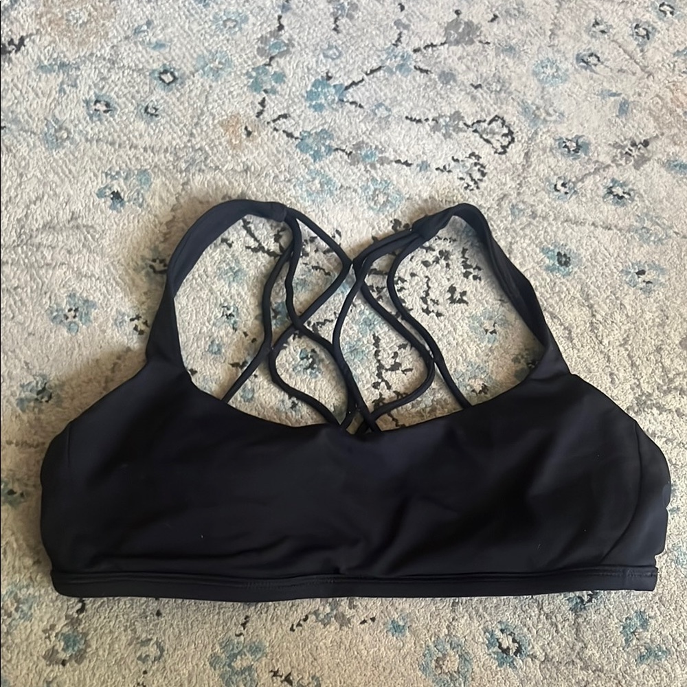 Women's Black Lululemon Bra